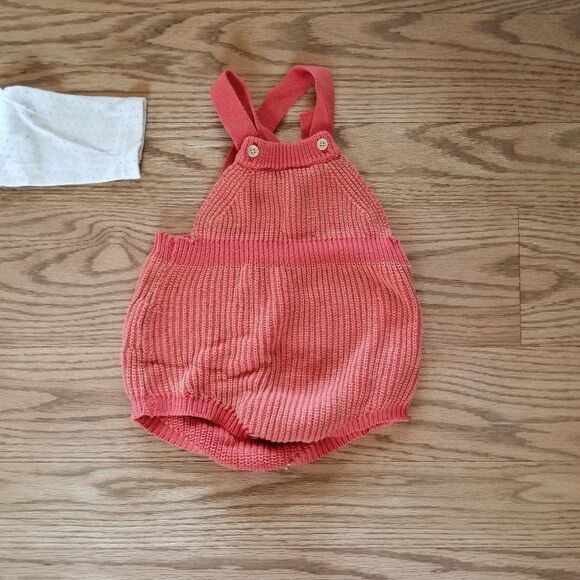 Cat & Jack 6-9M Bubble and Long Sleeve Top Set EUC Pumpkin Fall Farm Autumn - Picture 6 of 7